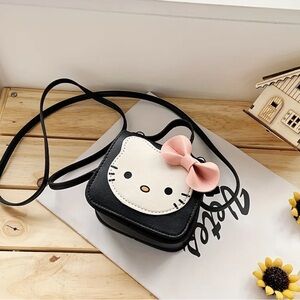 Kids Sanrio Hello Kitty Mini Crossbody Bag Purse Adjustable Strap New